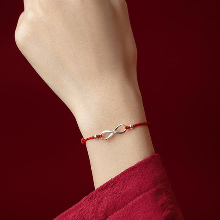 Endless Knot Red String Bracelet - Forever Love