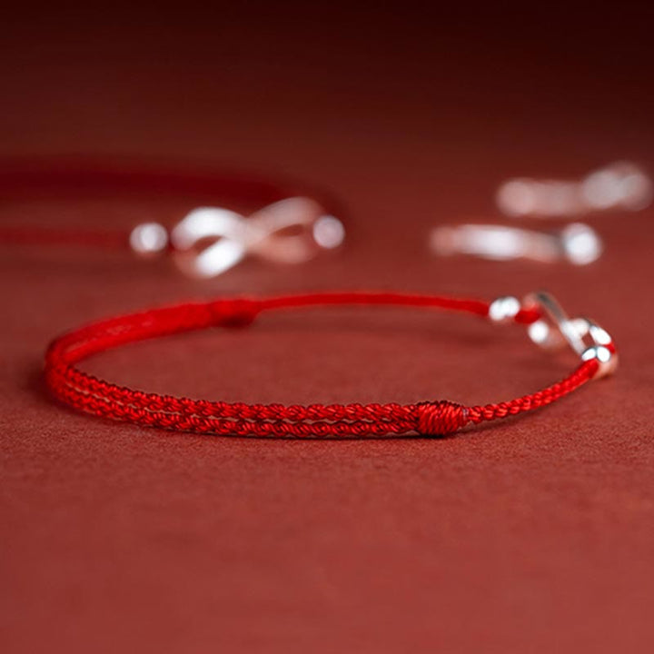 Endless Knot Red String Bracelet - Forever Love