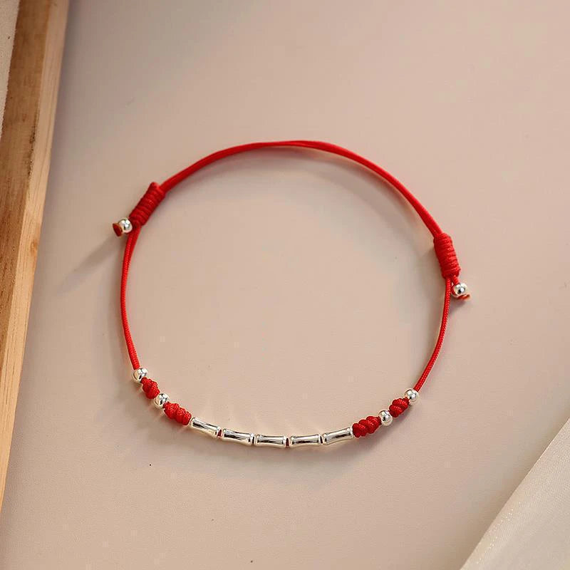 925 Sterling Silver Lucky Bamboo Bracelet