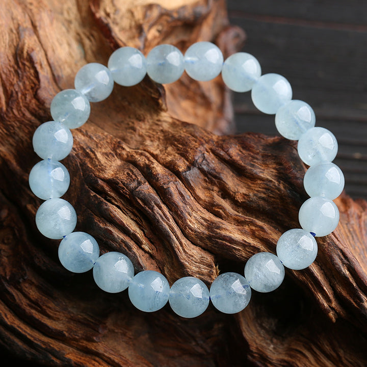 Natural Blue Cats Eye Selenite Bracelet