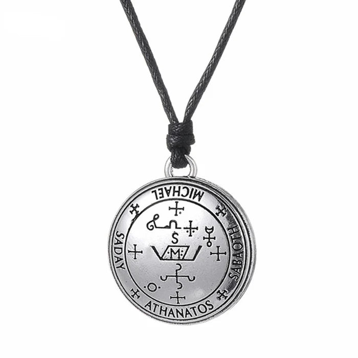 Sigil of The Archangel Michael Necklace - silver