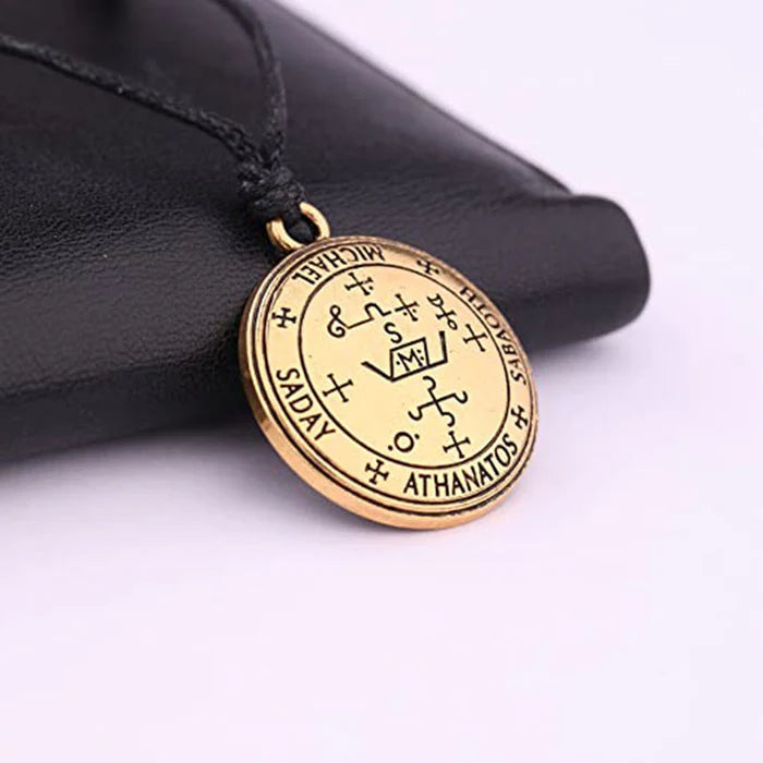 Sigil of The Archangel Michael Necklace - gold