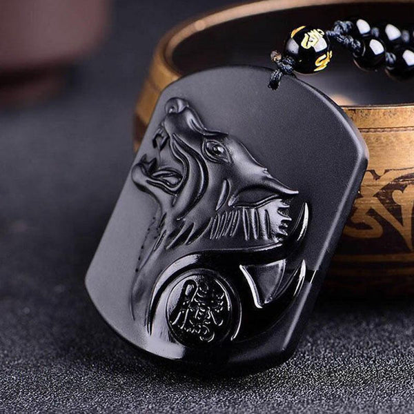 Wolf Totem Pendant Necklace - for Protection