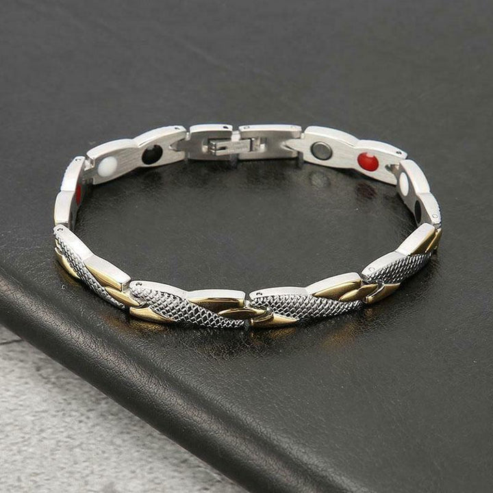 Dragon Scale Hts Magnet Bracelet - for Man