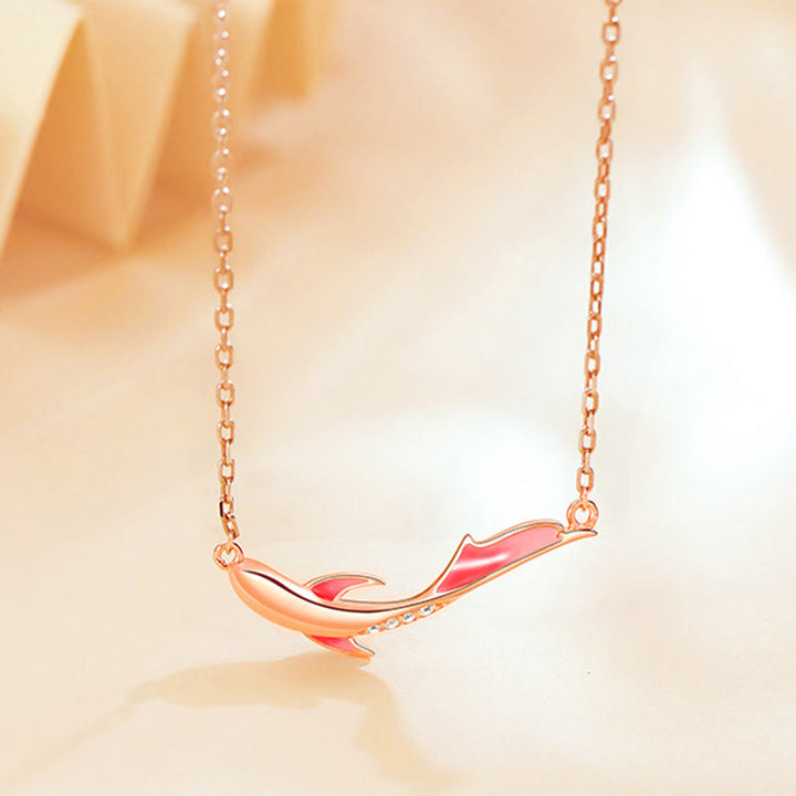 Luxury Gold Koi Fish Necklace Pendant