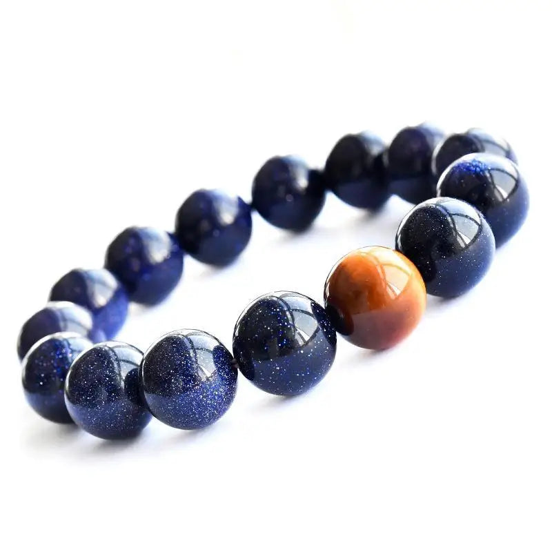 Popular Blue Sandstone Bracelet 03