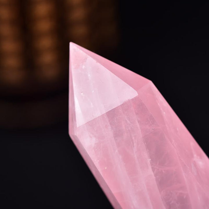 Rose Quartz Wand - Reiki Healing Near Me