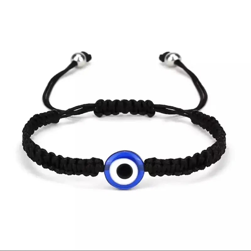 Turkish Evil Eye Rope Bracelet – Unisex Protection Jewelry Karma & Renewal