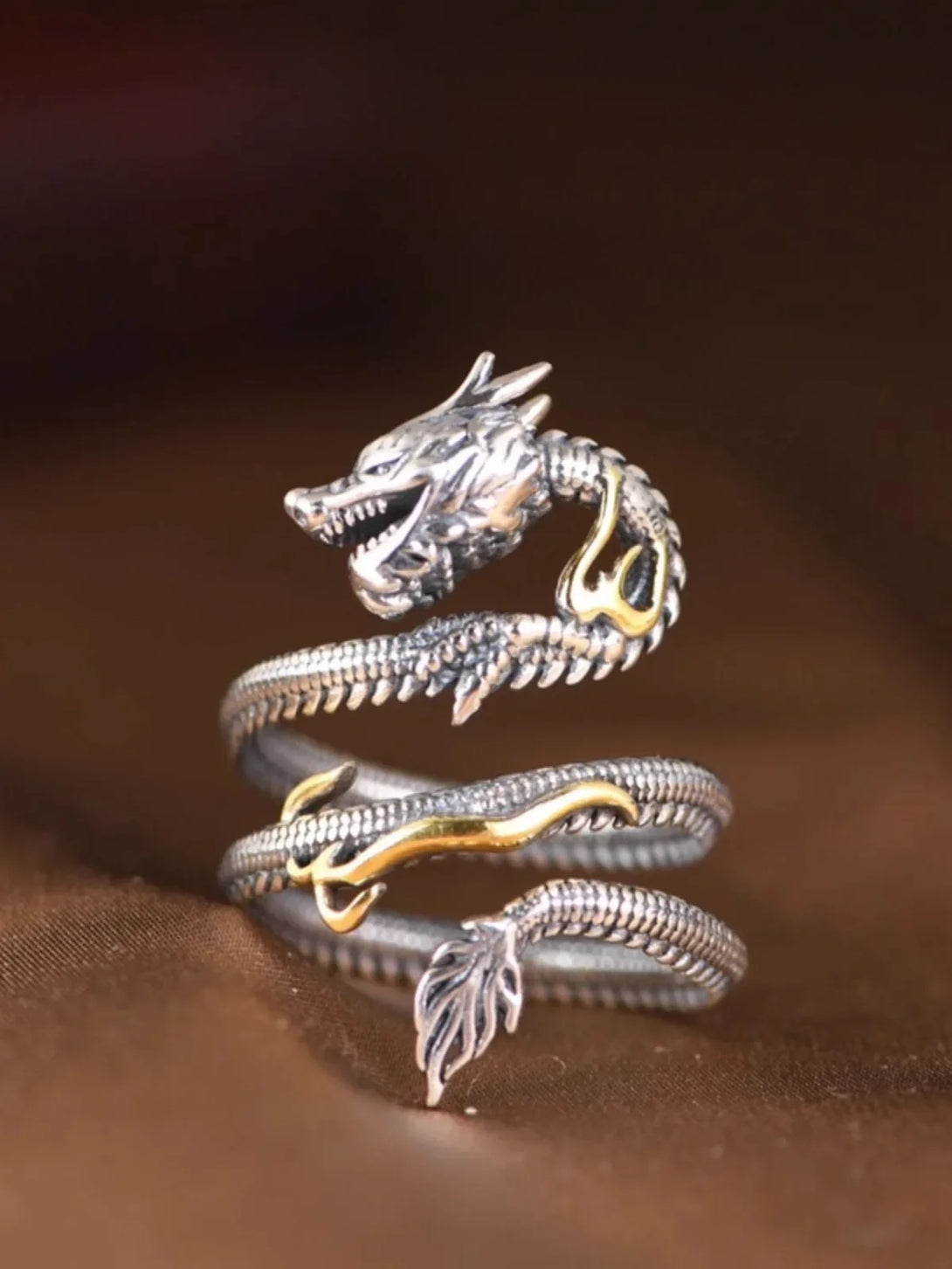 2024 Chinese Zodiac Year Dragon Ring - For Protection