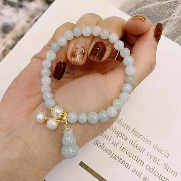 Light Green Jade Feng Shui Bracelet