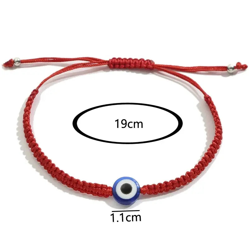 Turkish Evil Eye Rope Bracelet – Unisex Protection Jewelry Karma & Renewal