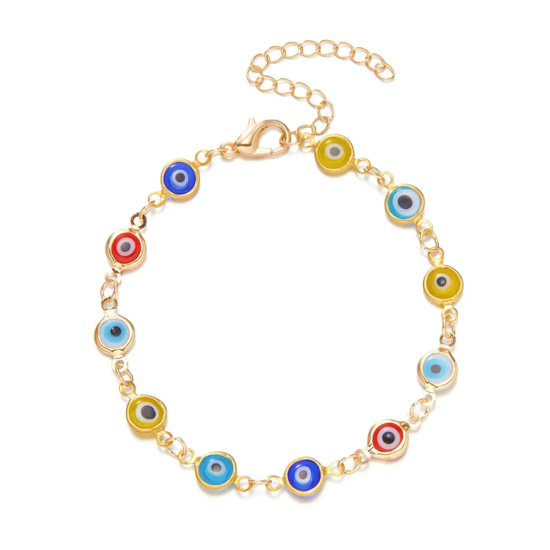 Lucky Turkish Evil Eye Bracelet – Adjustable Good Luck Jewelry Karma & Renewal