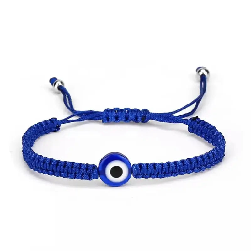 Turkish Evil Eye Rope Bracelet – Unisex Protection Jewelry Karma & Renewal