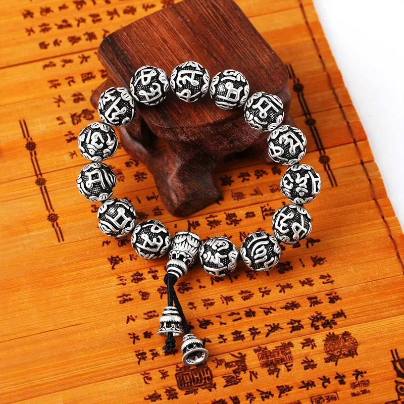 Sanskrit Six-letter Words Buddha Bracelet - Mantra Prayer