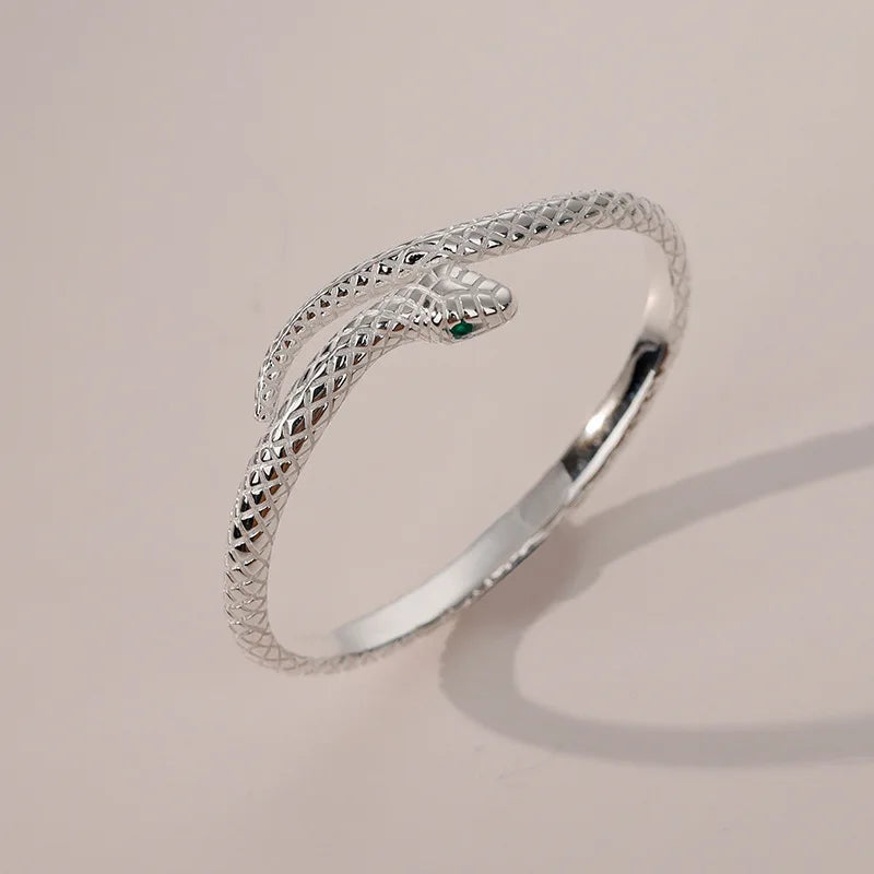 silver-snake-bracelet