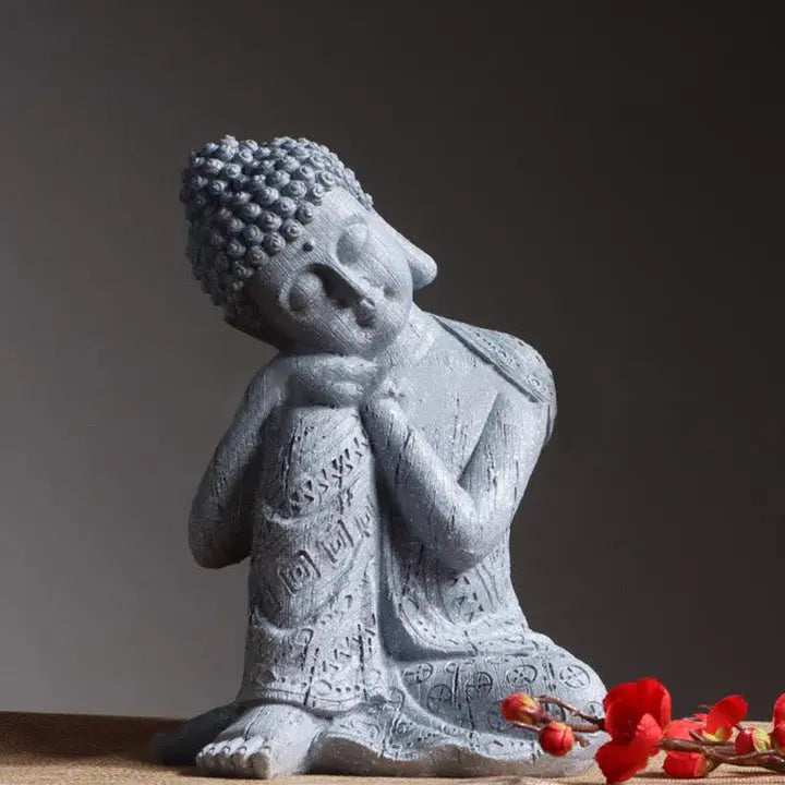 Tibetan Meditating Buddha Statue Decoration