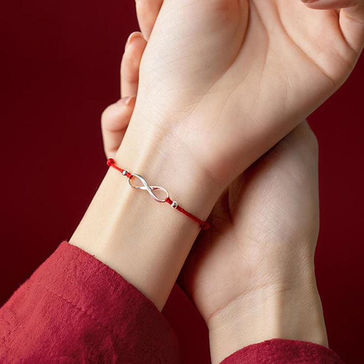 Endless Knot Red String Bracelet - Forever Love