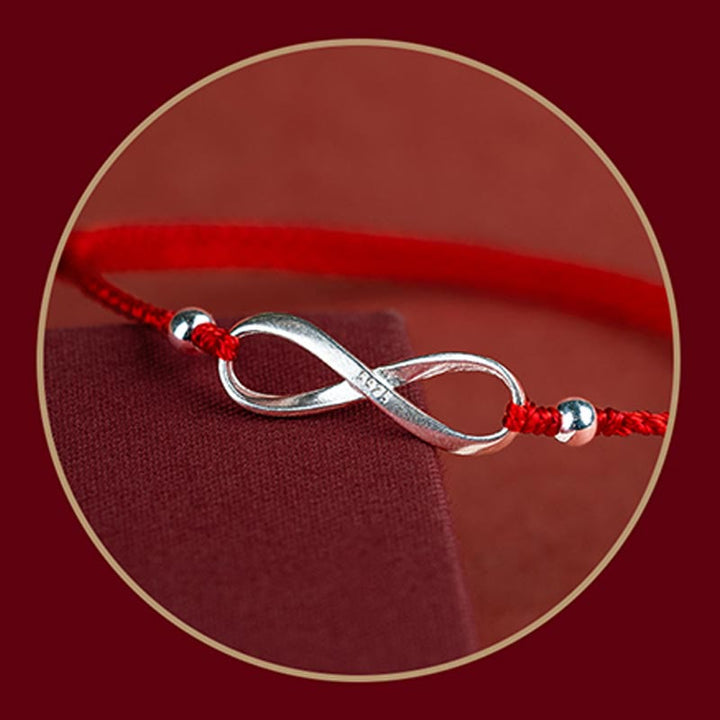 Endless Knot Red String Bracelet - Forever Love