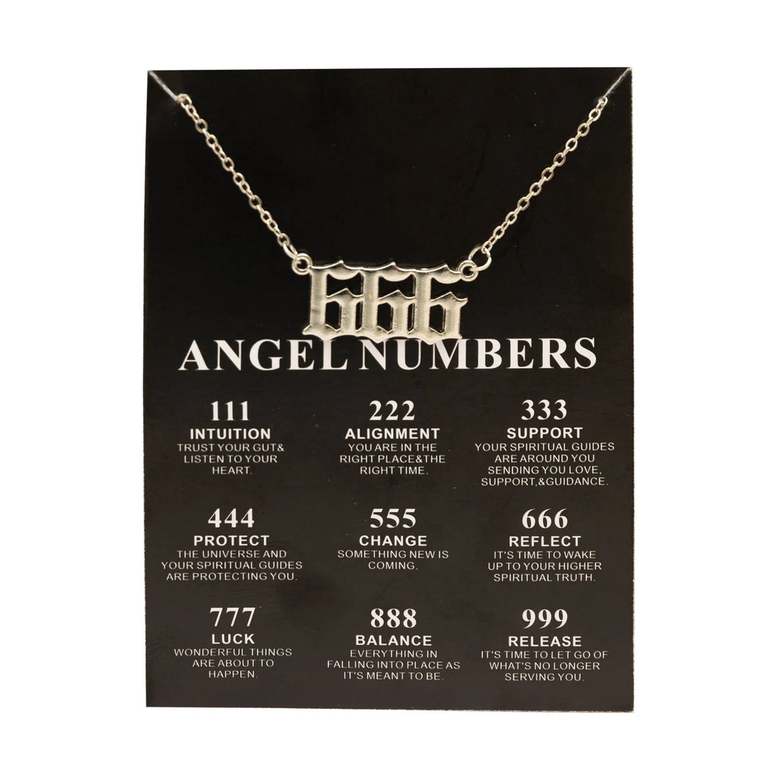 silver 666 angel number