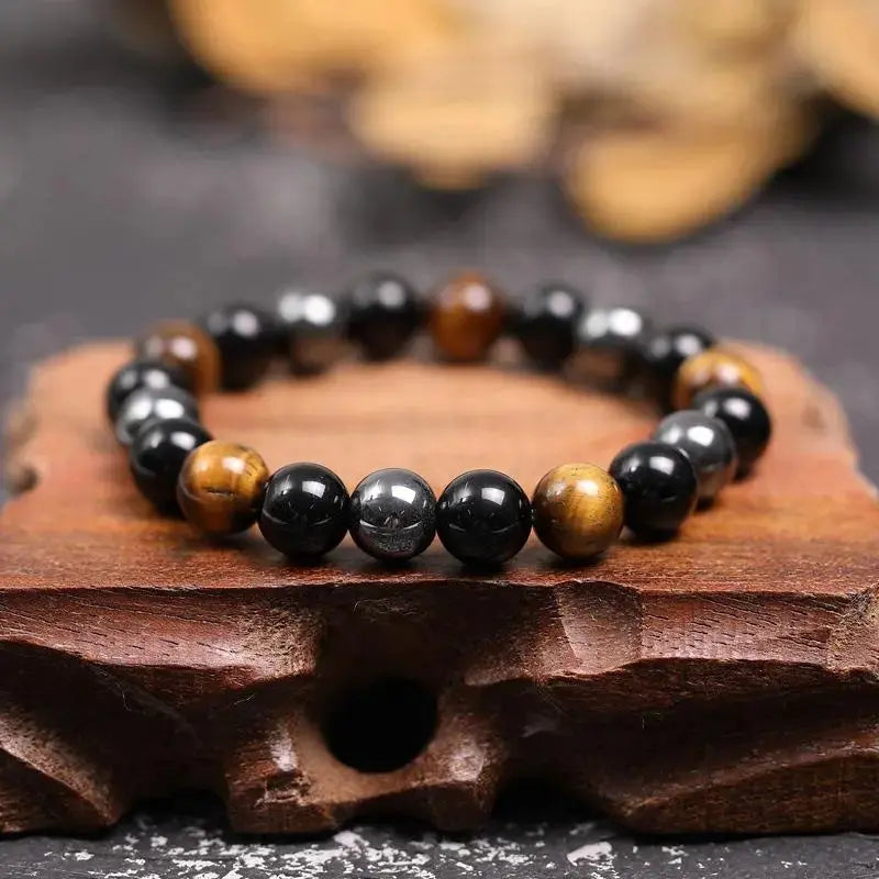 Bracciale Pixiu Feng Shui Bracciale ricchezza e buona fortuna Bracciale Homme Colore oro Perline di pietra obisidiana Nero Regalo a sei caratteri 36 Bracciale Pixiu Feng Shui Bracciale ricchezza e buona fortuna Bracciale Homme Colore oro Perline di pietra obisidiana Nero Regalo a sei caratteri 36