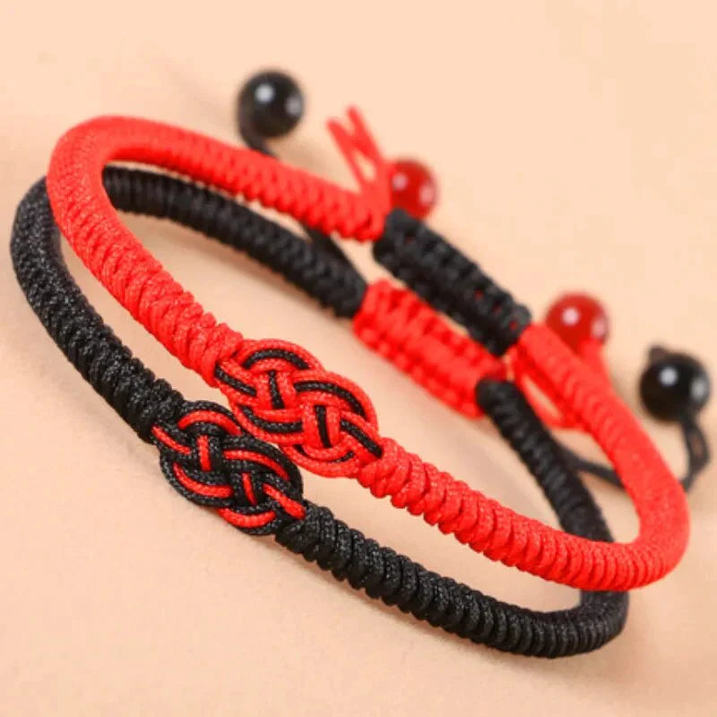 Couple Tibetan Buddhism Handmade Braided Bracelet