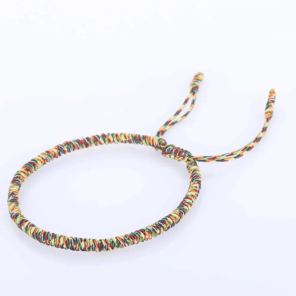 Tibet Luck Handmade Bracelets - Your Lucky Charm Bracelet- gold