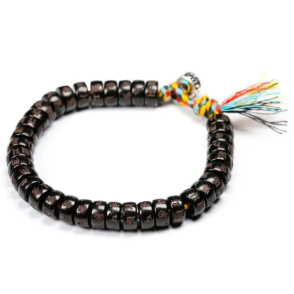 Tibetan buddha Mantra Beads Bracelet