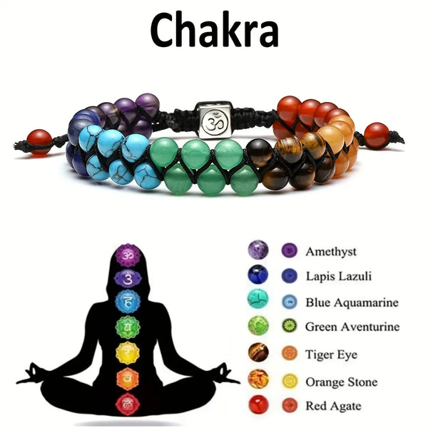 7 Treatment Crystal Chakra Bracelet - Meditation and Relaxation
