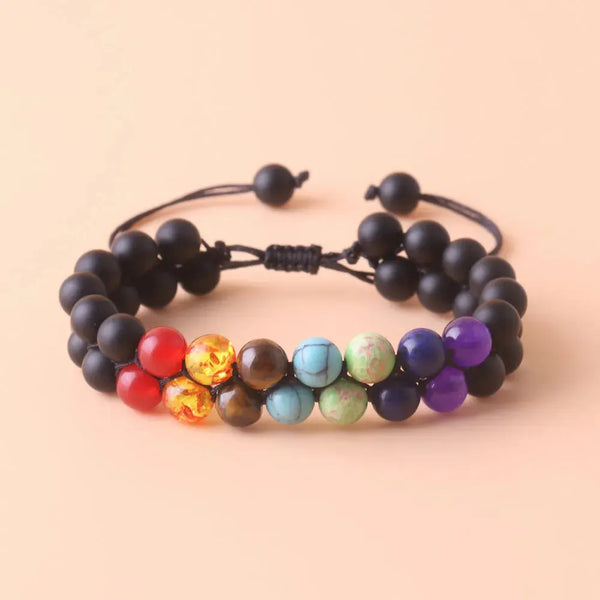 7 Treatment Crystal Chakra Bracelet - Meditation and Relaxation